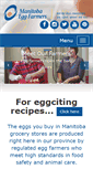 Mobile Screenshot of eggs.mb.ca